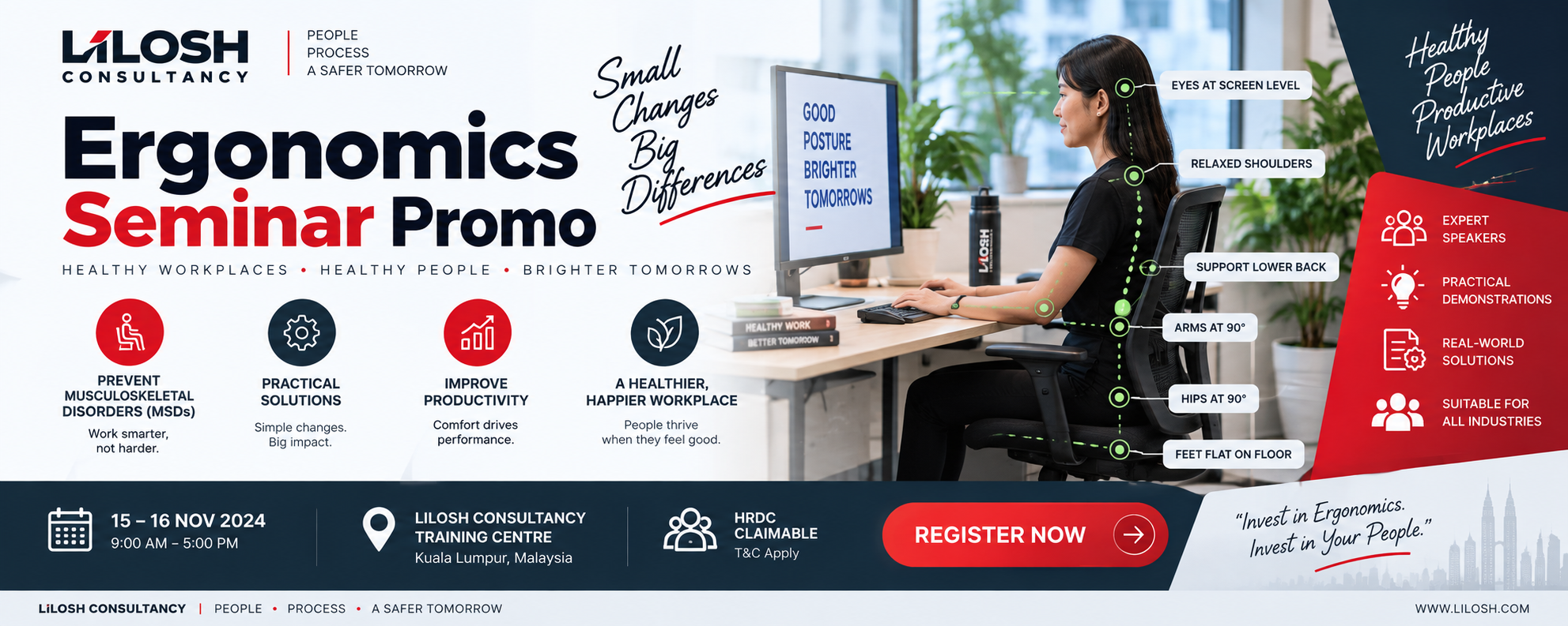 Ergonomics Seminar Promo